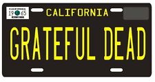 Jerry Garcia The Grateful Dead 1965 CA License Plate picture