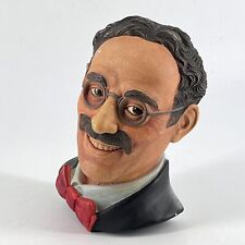 Groucho Marx Legend Products Chalkware Wall Plaque Figurine England Bossons Era picture