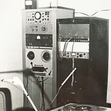 Radio DJ Turntables Studio Photo 1950s Reel-to-Reel Recording Station Room B1732 picture