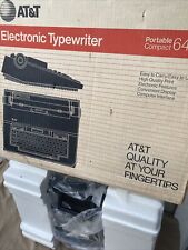 AT&T 6400 Typewriter Electronic Personal Portable In Box  AS IS, Need Ink picture