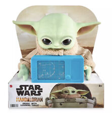 Disney Star Wars The Mandalorian Grogu with Learning Tablet Plush / Mattel  picture