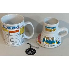 Counting Calories With Spoon & Morning Feltman Langer Warm-Up Coffee Mugs picture