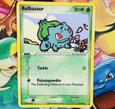 POKEMON Vintage Bulbasaur 45/100 EX Crystal Guardians Common Card NM picture