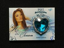 2021 Benchwarmer Benchwarmer Ice Blue 1/1 Heart Of The Ocean Janet Layug Diamond picture