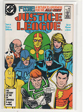 Justice League #1 Keith Giffen J.M. DeMatteis Batman Captain Marvel 9.2 picture