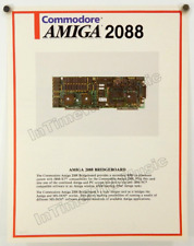 1987 COMMODORE AMIGA 2088 BRIDGEBOARD Orig Catalog Brochure Not a Clipping NM picture