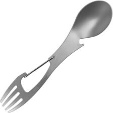 Kershaw Ration XL Eating Tool Spork Bead Blast Stainless Steel 1145X picture