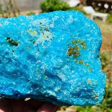 4.41lb Rare Natural Blue Copper Sulfate Quartz Crystal Mineral Specimen Healing picture