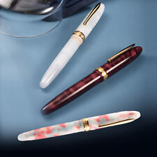 2023 New Hongdian N9 Sea of Clouds Acrylic Fountain Pen EF/M Nib Writing Pen3Q picture