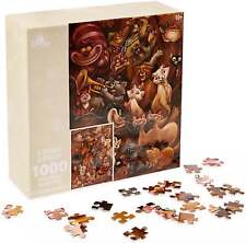 Disney Parks 1000 Piece Jigsaw Puzzle Cats and Dogs Two-Sided NEW  picture