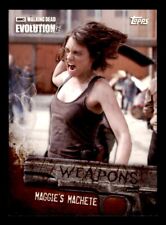 2017 Topps The Walking Dead: Evolution Weapons Maggies Machete W-7 /99 picture