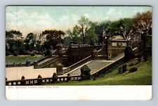 New York City NY,, Terraces Central Park Vintage Souvenir Postcard picture