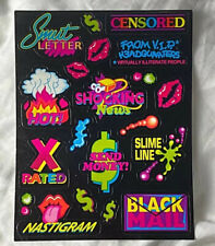 XXX NSFW X RATED SEND MONEY $$$ Vintage Lisa Frank Stickers SPENCERS picture
