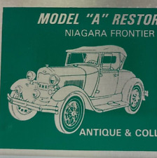 1988 Ford Model A Restorers Club Antique Car Auto Show Niagara Frontier Plate #1 picture