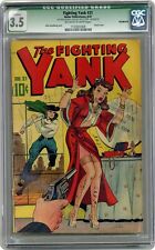 Fighting Yank #21 CGC 3.5 QUALIFIED 1947 1125825006 picture