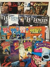 DC Comics Complete Sets Lex Luthor, Penguin, Danger Trail, Crimson Avenger picture