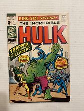 The Incredible Hulk  King-Size Special # 3  Leader / Humanoids picture