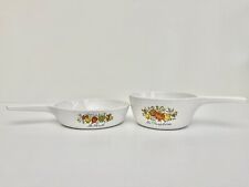 Vintage Corning Ware Spice of Life La Marjolaine  & Le Persil Corning Ware Set picture