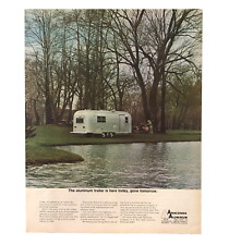 1969 Anaconda Aluminum Trailer Advertisement Camping Vehicle Vintage Print AD picture