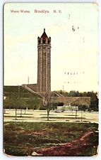 1909 Water Works Brooklyn New York Grounds & Historical Landmark Posted Postcard picture