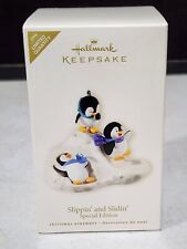 2008 Hallmark  Keepsake Ornament Penguins Slippin' and Slidin' Limited picture