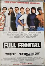 David Duchovny  Julia Roberts in FULL FRONTAL 26 x 39.75  DVD  Movie poster picture