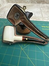 SMS Tobacco Pipe Meerschaum Poker Excellent Condition  picture