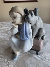 RETIRED 1998’WE CAN’T PLAY LLADRO’  Porcelain Figurine-Item#01005706 picture