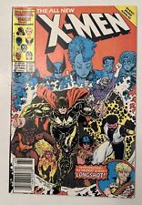 X-MEN ANNUAL #10 ARTHUR ADAMS COVER SCARCE NEWSTAND EDITION 1986 LONGSHOT Intro picture