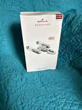 2019 Hallmark Ornament QXI1027   Star Wars “ Y-Wing Starfighter” LIGHT AND SOUND picture