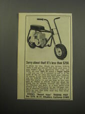 1967 Steen's Taco 22 Mini-Bike Ad - Sorry about that It's less than $250 picture