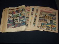 1940'S-1950'S SPANISH NEWSPAPER COLOR COMICS LOT OF 57 - SUPERMAN - NP 2152H picture