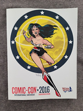 COMIC-CON International San Diego 2016 Souvenir Program Wonder Woman 75th Anniv picture