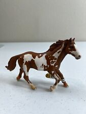 2006 Schleich Pinto Stallion Horse Plastic Decorative Artwork Animal Figurine picture
