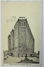 Hotel Syracuse, New York Postcard, Posted 1933 N.Y. picture