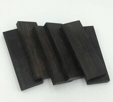2 Pcs Africa Ebony Knife Handle Material Scales Blanks DIY Raw Wood 120x40x10mm picture