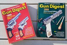  Lot of 2 VTG Gun Digest Paperback Books 1988 42nd & 1989 43rd Annual Editions   picture