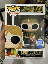 Funko Pop MINT Kurt Cobain Sunglasses #64 Vinyl Figure Toy Gift w/protector picture