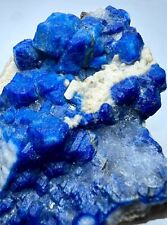 432 GM Full Terminated Top Lazurite Coated Afghanite Crystals On Matrix picture