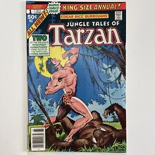TARZAN Lord of the Jungle #1 King Size Annual  1977 Jungle Tales Of Tarzan 9.4nm picture