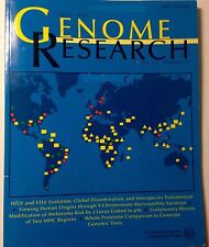 '99 Genome Research Magazine x5 Issues Genetic Science Risk Probe Evolve Species picture