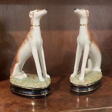 Fantastic Pair Of Vintage 1980’s Fitz & Floyd Japan Greyhounds picture