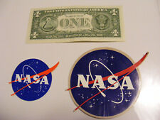NASA stickers lot of 2, Genuine, not Chinese copies . From the early 70's. picture