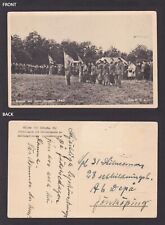 SWEDEN 1940, Vintage postcard, the school youth's weapons exercises picture
