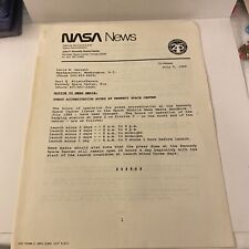 1988 NASA NEWS NEWSLETTER  picture