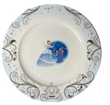 Zrike Disney Princess Cinderella Fairy God Mother Dinner Plates, Lot Of 2 picture