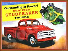 1955 Studebaker Trucks Metal Sign 9