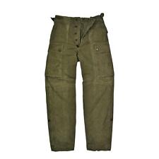 Original Dutch Army Trouser Heavy Duty Military Cargo Durable Work Pant Olive picture