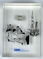 Apollo 11/Saturn V IBM/NASA Launch Vehicle Digital Computer Chip Paperweight picture