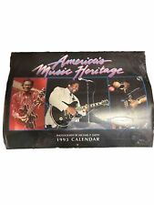 American Music Heritage 1993 Calendar Michael P Smith photography collectors picture